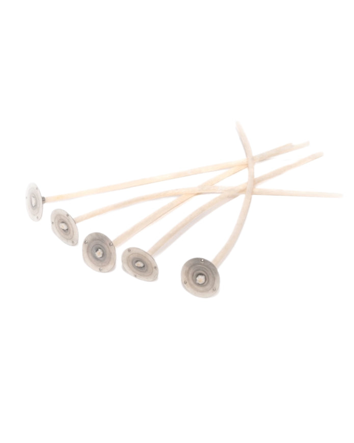 Pack of 50 Candle Sand Replacement Wicks for home fragrance candles by Starlight Express, showing unlit wicks on a neutral background.
