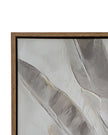 Folira Large Neutral Feather Picture In Frame