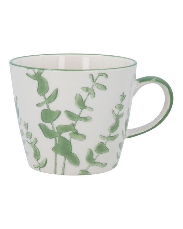 Green Eucalyptus Stoneware Mug