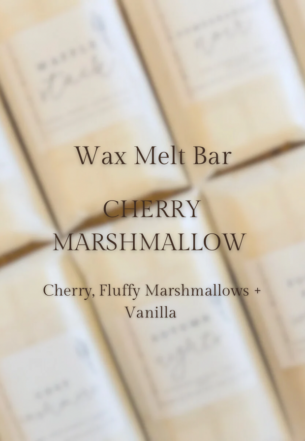 Scented Wax Melt Snap Bar - Cherry Marshmellow