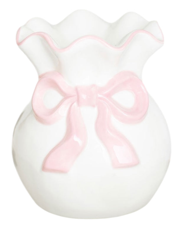 Pink Bow Wax Melt Burner