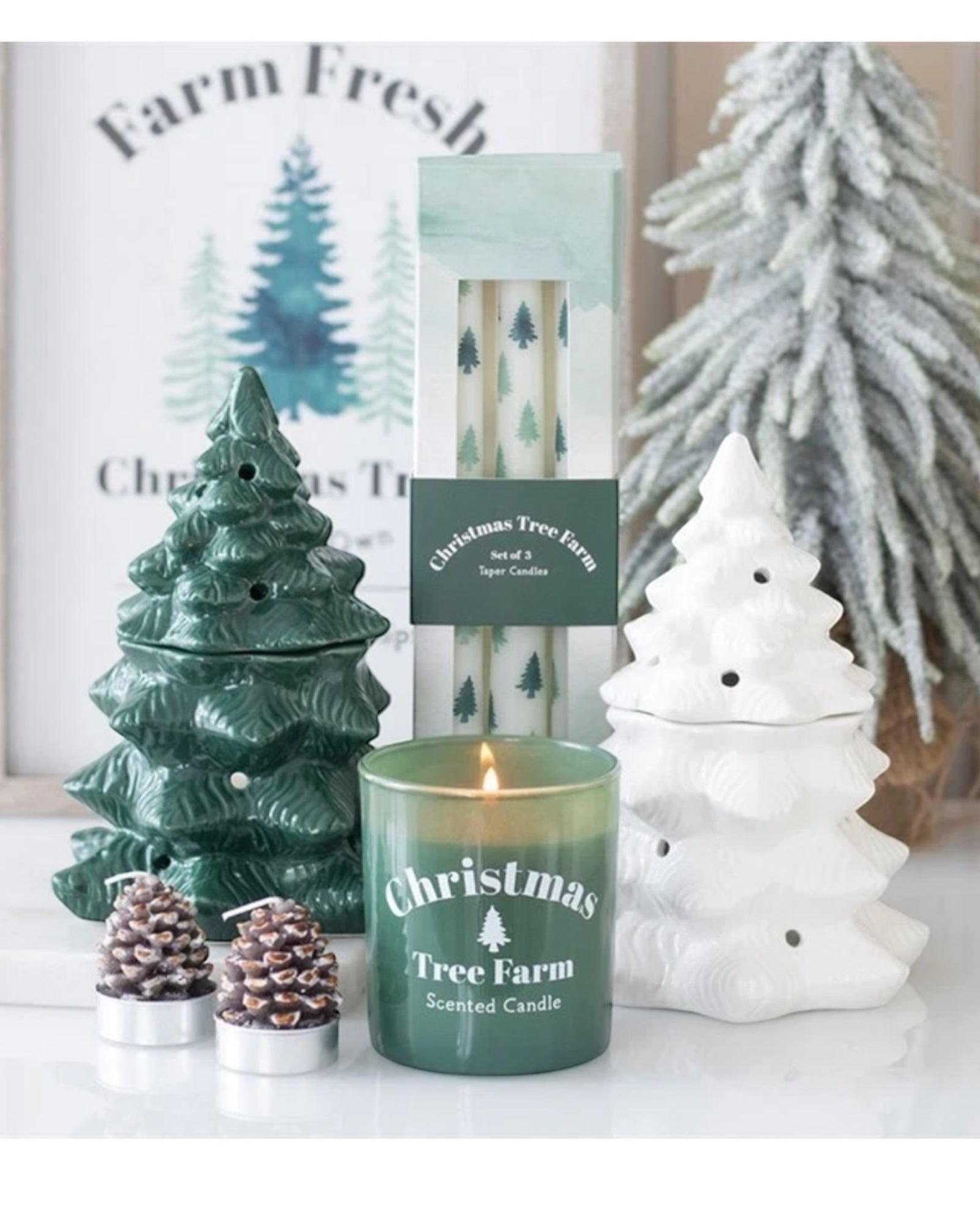 Christmas Tree Candle