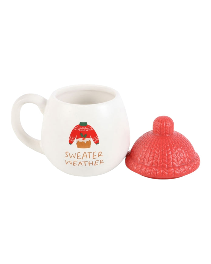 Sweater Weather Lidded Mug