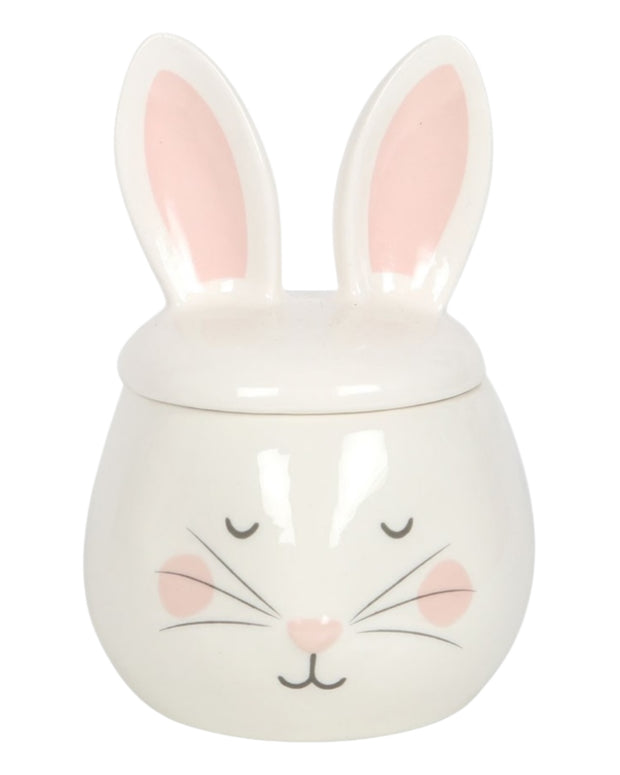 Ceramic Wax Burner - White Bunny Rabbit