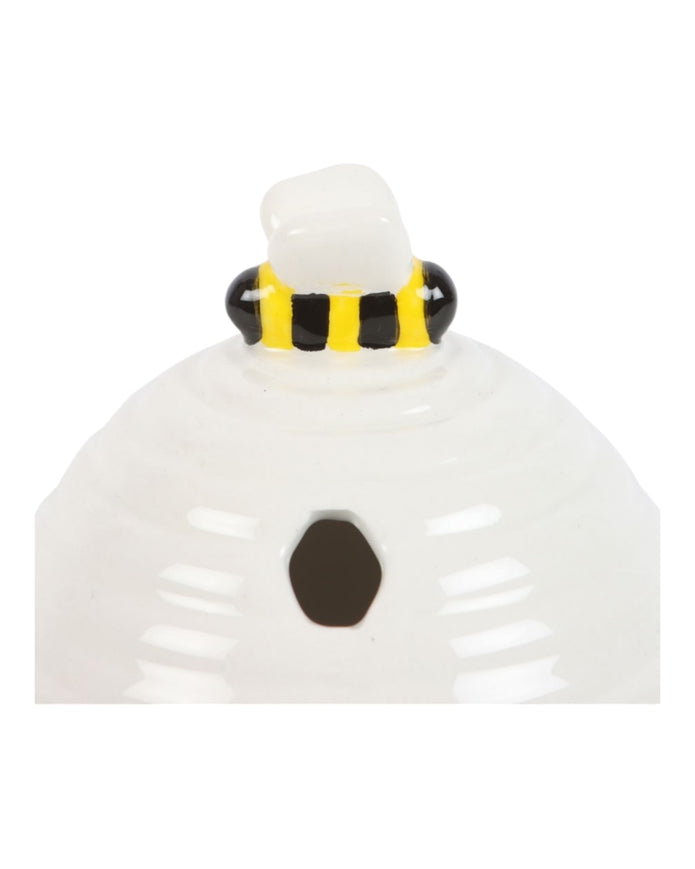 White Beehive Tea-light Holder - Home Fragrance and Decor