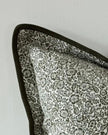 Olive green square cushion cover from Ellenvale Trade, soft furnishings with a textured fabric and modern design.