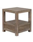 Haldon Collection 1-drawer side table with shelf by Hill Interiors, featuring a modern wooden finish and sleek design.