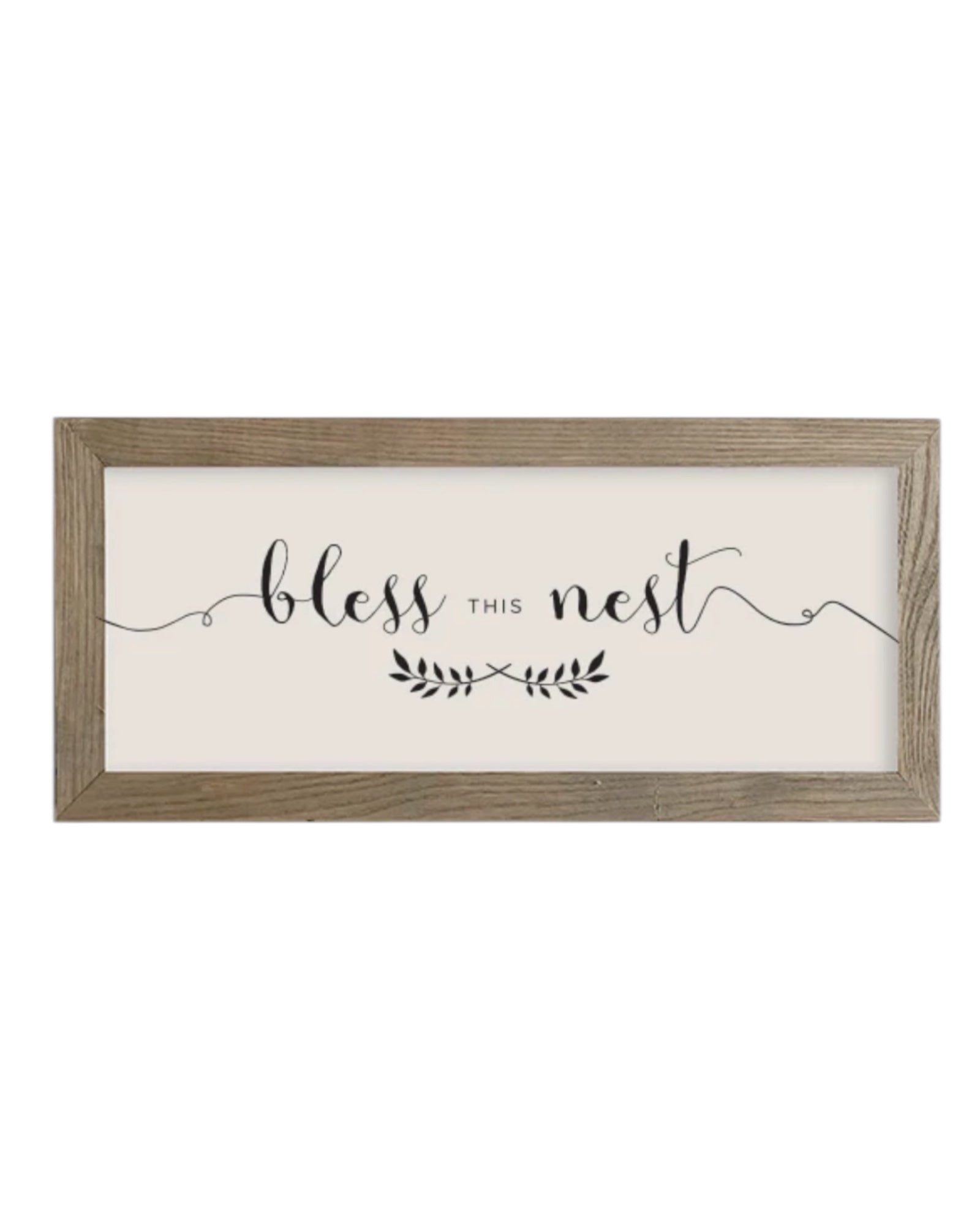 Rustic wooden wall art sign by Brayden and Brooks with 
