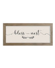 Rustic wooden wall art sign by Brayden and Brooks with 