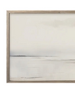 Extra large Brayden and Brooks wood framed wall art print featuring seagrass design, suitable for coastal or modern interior decor.