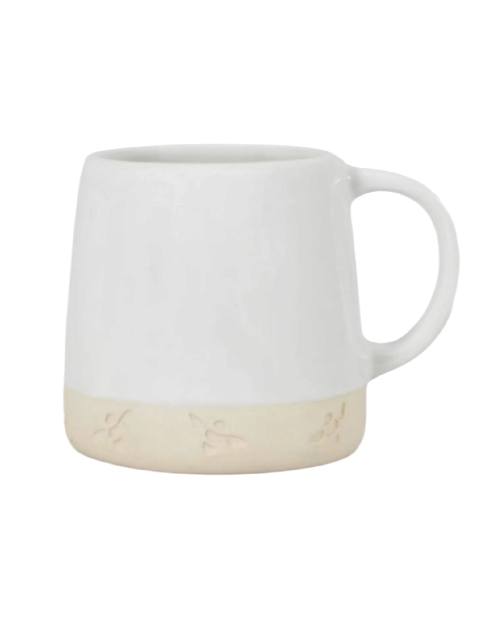 Gallery Direct reactive glaze bee mug for kitchen and dining, featuring a unique glazed finish and bee design.