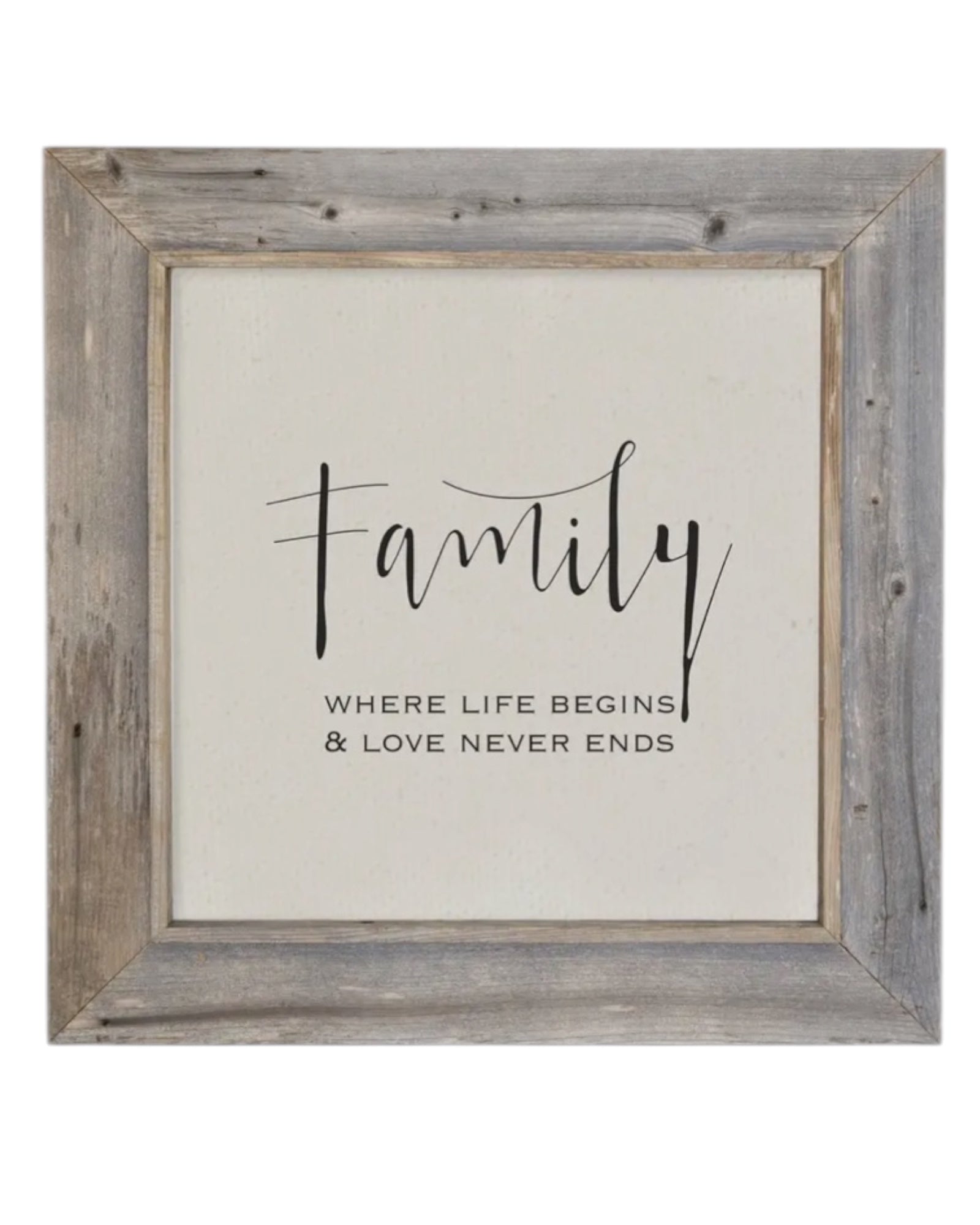 Rustic oak wooden wall art sign by Brayden and Brooks with 