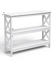 White Medium Wood Console Table