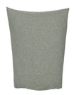 Malini Stello Tactile Green Blanket Throw showcasing soft, cozy fabric with textured surface for comfortable lounging.