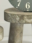 Decorative wooden display milking stool by Gisela Graham, used as charming home decor accent in rustic or vintage style interiors.
