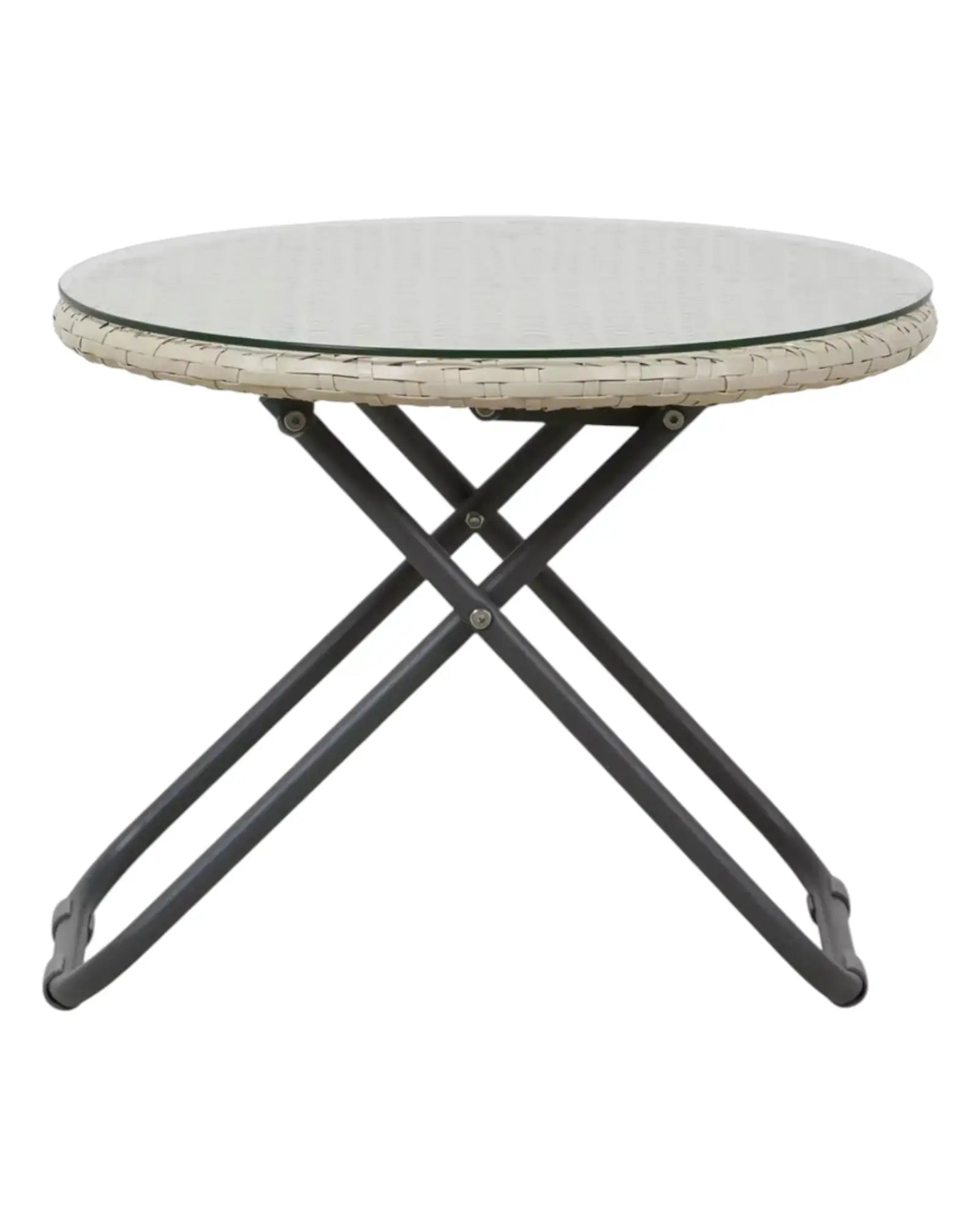 Natural rattan garden furniture set with a chair and table from Pacific Lifestyle Ltd, perfect for outdoor relaxation.