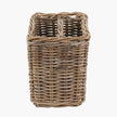 Burley Rattan Round Magazine Rack by Pacific Lifestyle Limited, woven basket with circular open design