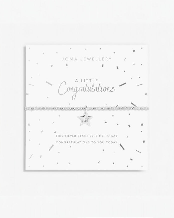 Joma Jewellery, A Little Congratulations Bracelet