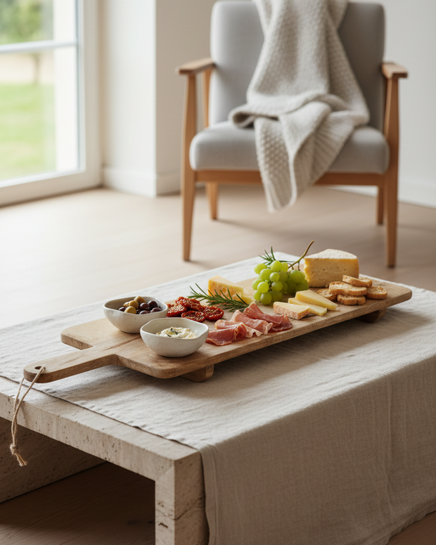 Extra Large Footed Serving Tapas Board