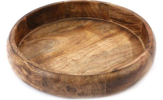 Shallow Wooden Bowl