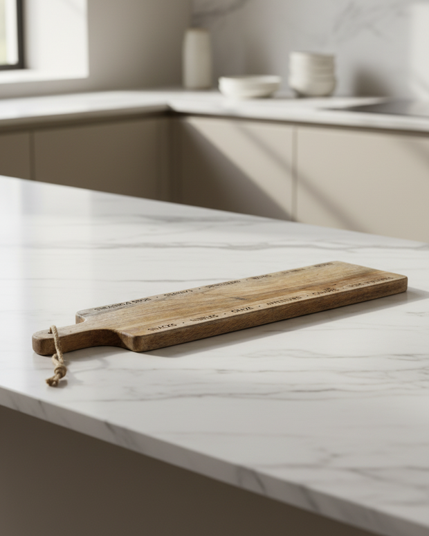 Large Etched  Serving Tapas Board