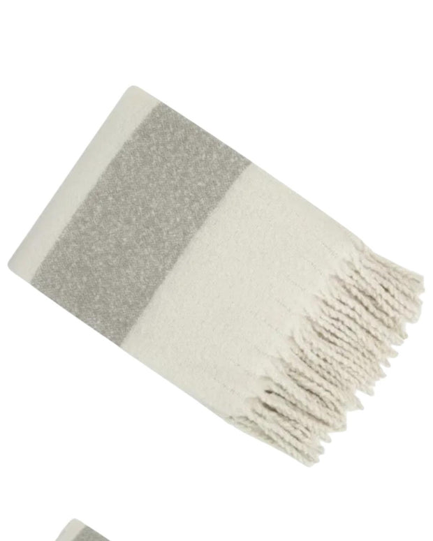 Kalix Grey Blanket Throw