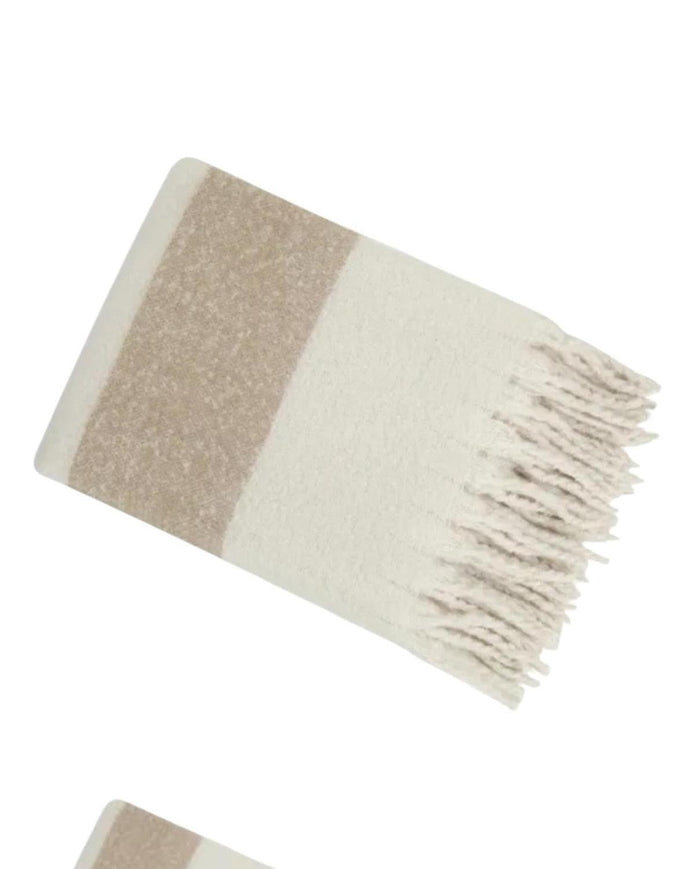 Kalix Taupe Blanket Throw