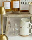 Bubble Glass Coffee Mug - Glass Iced Coffee Cup - Kitchen & DiningKitchen & Dining - Lulu Loves Home