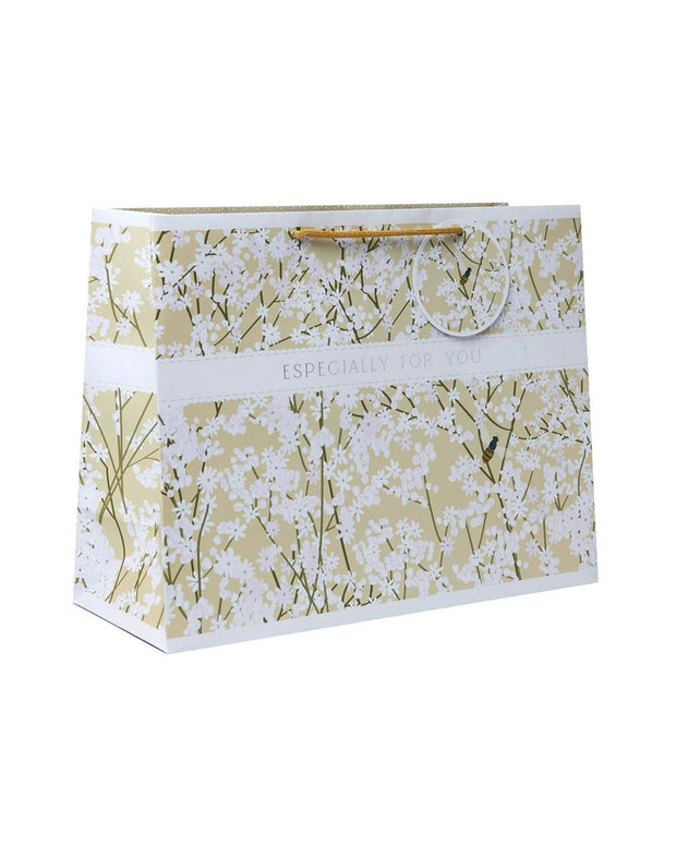 Large Gift Bag - Gypsophila Natural