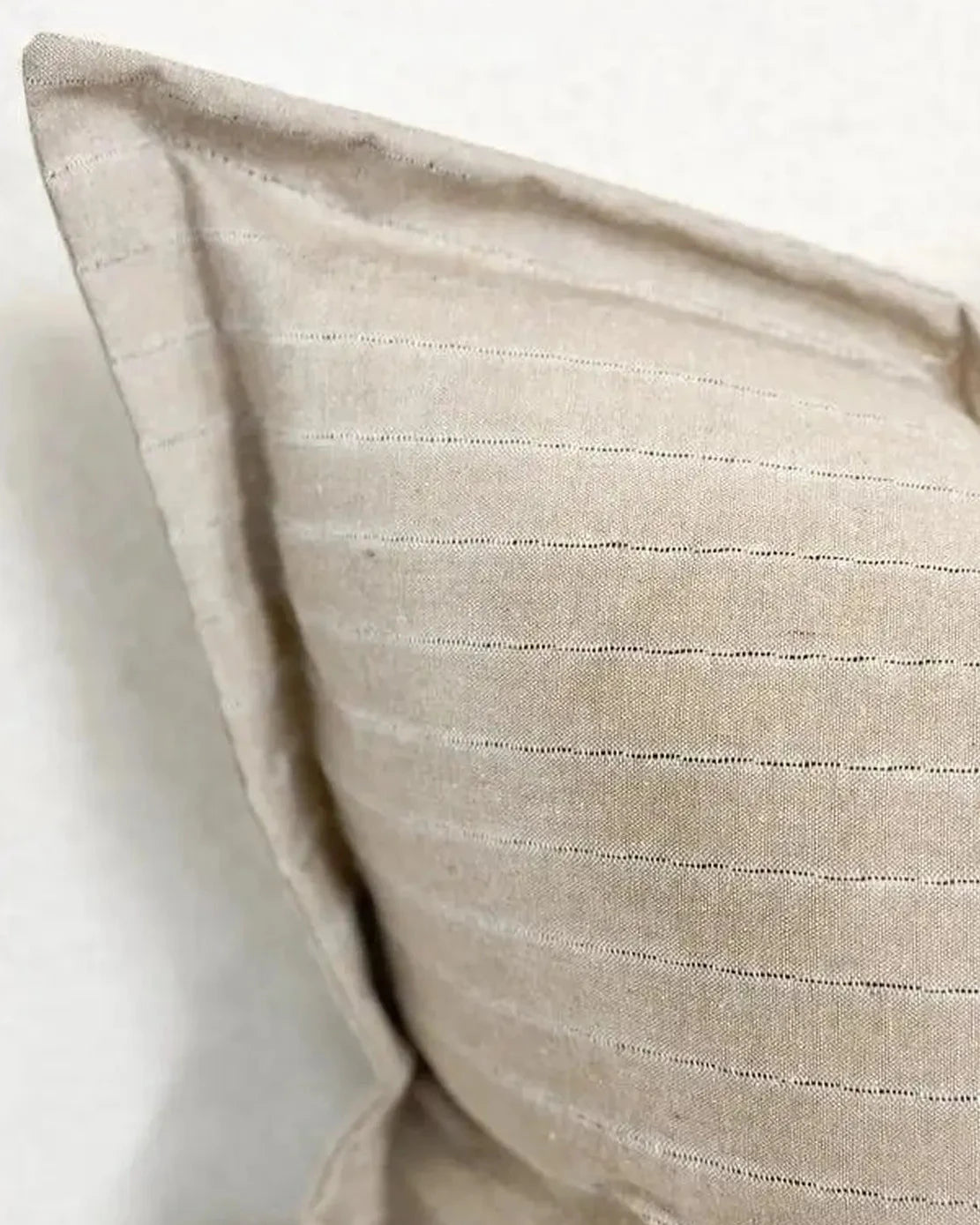 Lexie Beige Luxury Linen Blend Cushion Cover - 45 x 45cm - Soft FurnishingsSoft Furnishings - Lulu Loves Home