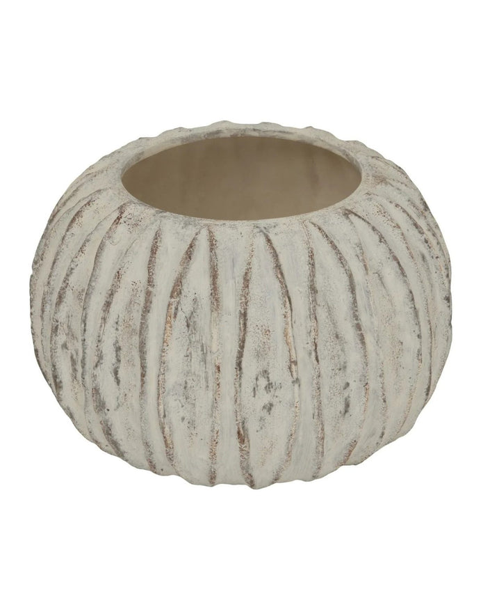 Lorenzo Rotund Fin Vase - VasesVases - Lulu Loves Home