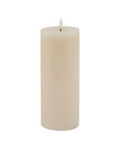 Luxe Collection Melt Effect 3.5x9 Taupe LED Wax Candle - CandlesCandles - Lulu Loves Home