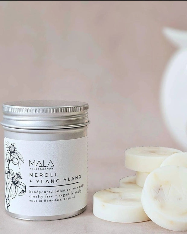 Mala Home Fragrance Luxury Wax Melt Tins - Neroli And Ylang Ylang - Home FragranceHome Fragrance - Lulu Loves Home