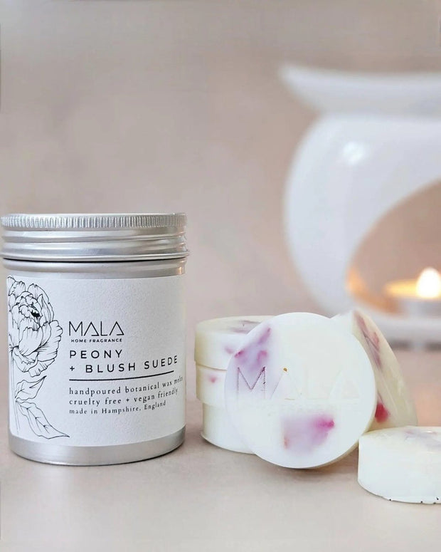 Mala Home Fragrance Luxury Wax Melt Tins - Peony & Blush - Home FragranceHome Fragrance - Lulu Loves Home