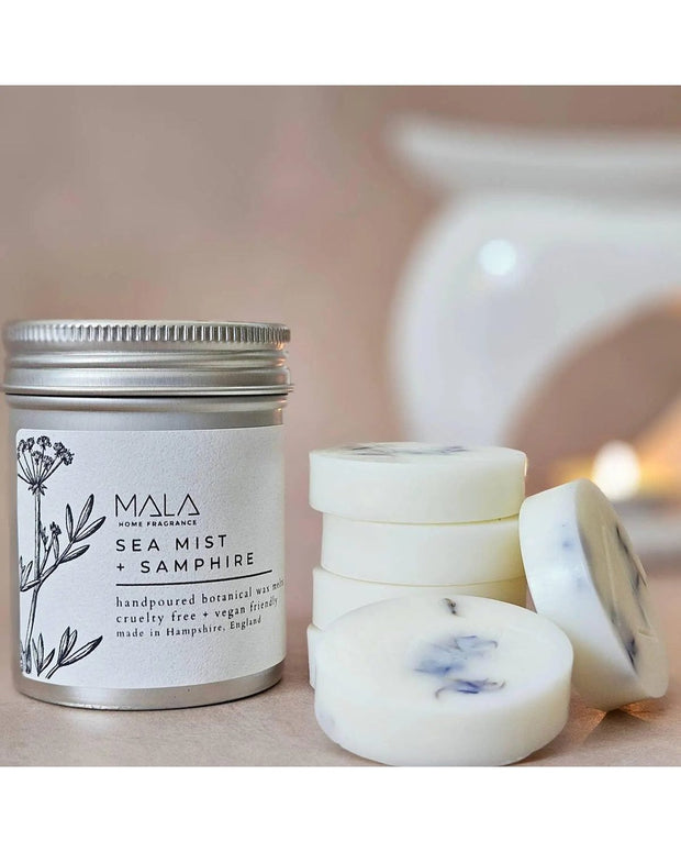 Mala Home Fragrance Luxury Wax Melt Tins - Sea Mist And Samphire - Home FragranceHome Fragrance - Lulu Loves Home