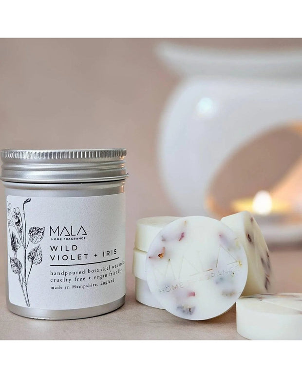Mala Home Fragrance Luxury Wax Melt Tins - Wild Violet And Iris - Home FragranceHome Fragrance - Lulu Loves Home