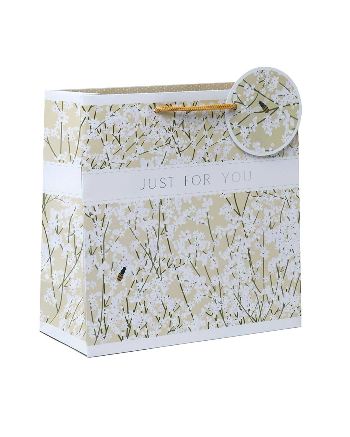 Medium Gift Bag - Gypsophila Natural
