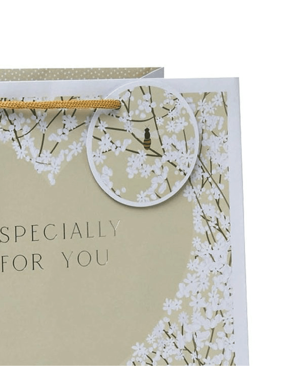 Medium Tote Gift Bag - Gypsophila Natural