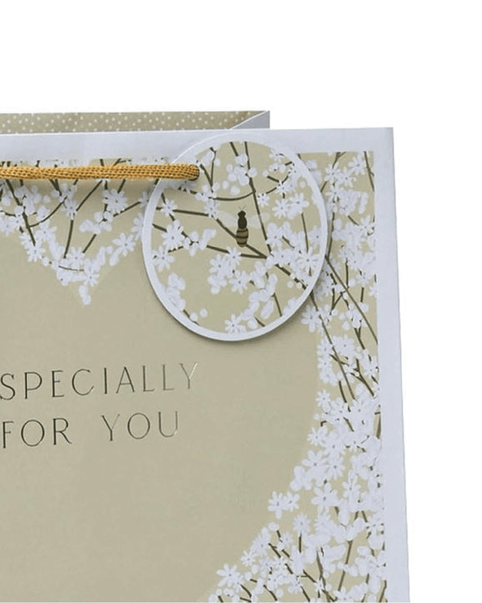 Medium Tote Gift Bag - Gypsophila Natural