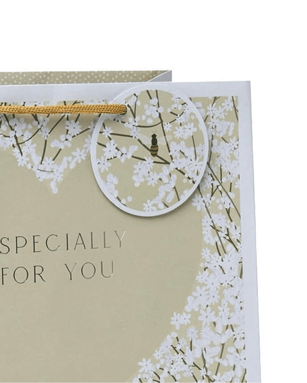 Medium Tote Gift Bag - Gypsophila Natural