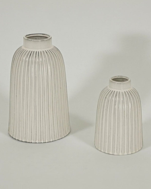 Monte Medium Ribbed Vase