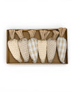 Natural Fabric Carrots - Set of 6