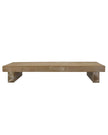 Natural Wooden Rectangle Rustic Display Riser – Small or Large