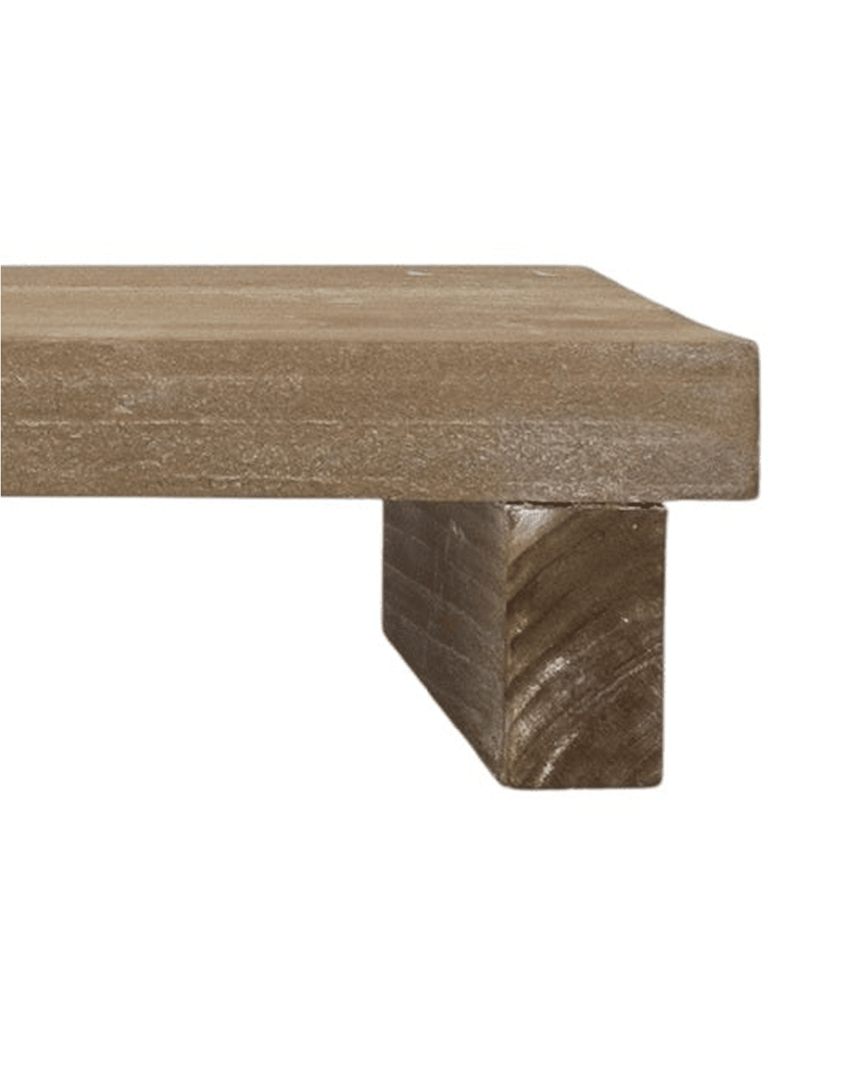 Natural Wooden Rectangle Rustic Display Riser – Small or Large