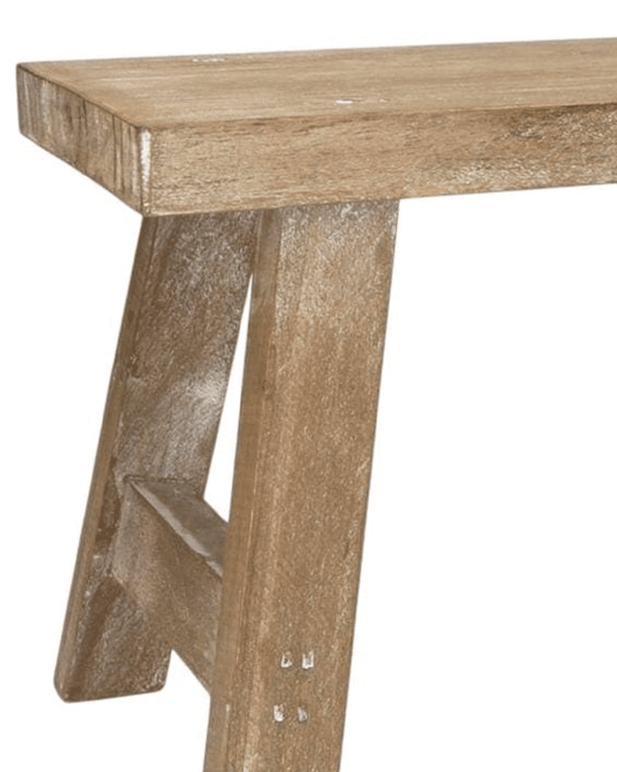 Natural Wooden Rustic Display Bench & Riser – Small or Large