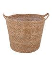 Natural Woven Basket With Handles