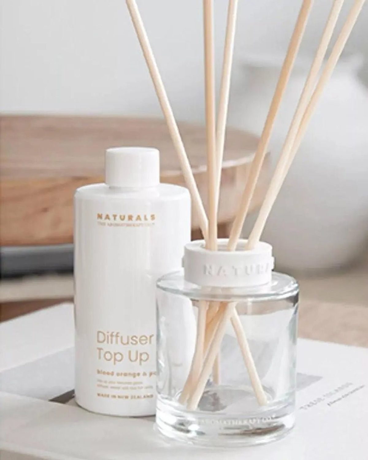 Naturals Luxury Diffuser Refil - Blood Orange And Pomelo - Reed DiffuserReed Diffuser - Lulu Loves Home