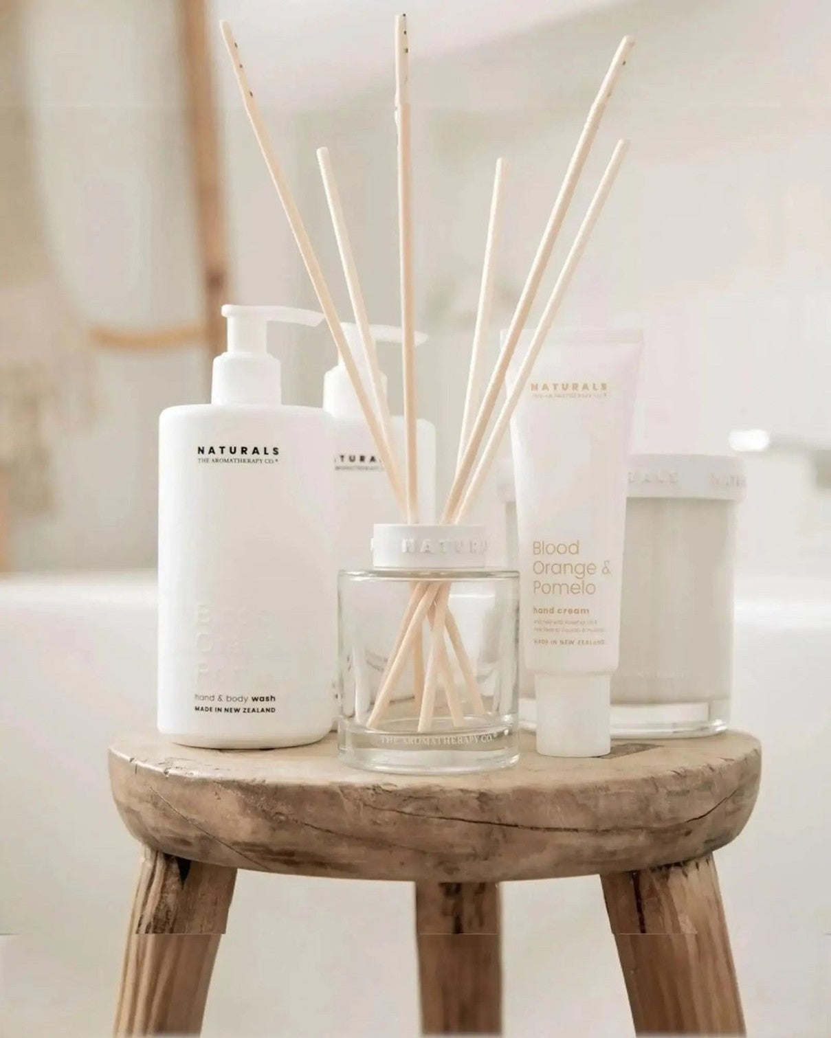 Naturals Luxury Diffuser Refil - Rose Jasmine & Oud - Reed DiffuserReed Diffuser - Lulu Loves Home