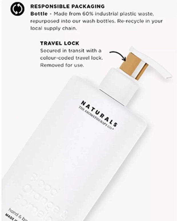 Naturals Luxury Hand & Body Lotion - Blood Orange And Pomelo - GiftsGifts - Lulu Loves Home