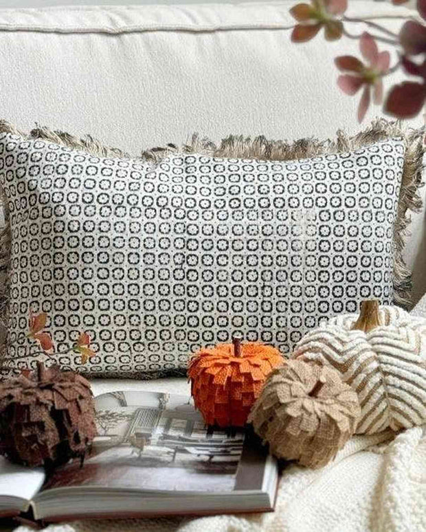 Neutral Brown Arjun Mocha Brown Cushion Cover